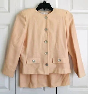 LORD TAYLOR WOMEN'S SUIT SKIRT SIZE 8 100% WOOL MADE IN USA VINTAGE CAREER - Picture 1 of 12
