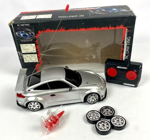 RC Drifting Touring Car Extreme Drift 1:18 World Tech No 34840 Box Remote Video - Picture 1 of 24