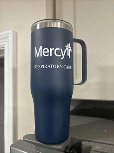 Mercy Hospital Respiratory Care Employee Denali 40oz Stainless Steel Mug NWOB - Picture 1 of 12
