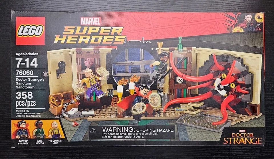 Nuevo y retirado 2016 LEGO Marvel "Doctor Strange's Sanctum Sanctorum" conjunto #76060 Foto 1 de 4