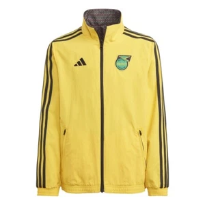 adidas Kids Jamaica Anthem Jacket Outerwear 2023 Juniors International Licensed - Picture 1 of 6