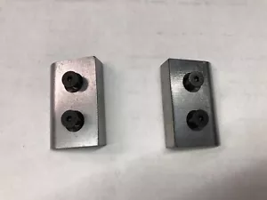 Jeep CJ CJ7 Door Striker plate Kit 76 -80 lever style on body latch NEW Strikers - Picture 1 of 8