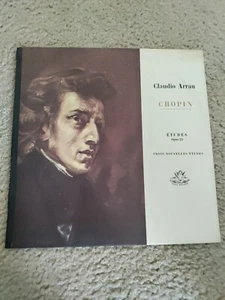 CLAUDIO ARRAU: CHOPIN ~ ETUDES, OPUS 25 / 3 NOUVELLES ETUDES  VINYL RECORD LP - Picture 1 of 4