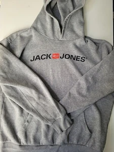JACK JONES HOODIE XL GREY - Picture 1 of 3