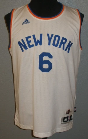 Men's M New York Knicks Kristaps Porzingis #6 Basketball Jersey NBA HWC NIGHTS Cover