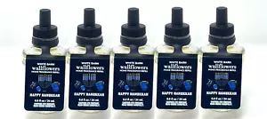 5 BATH & BODY WORKS HAPPY HANUKKAH WALLFLOWERS HOME FRAGRANCE REFILL 24 mL NEW - Picture 1 of 2