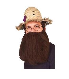 Beard - Economy - Hillbilly - Biblical - Hippie - Costume Accessory - 2 Colors