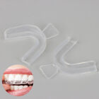 2x Soft Silicone Tooth Orthodontic Braces Mouth Protector Teeth Whitening .WR