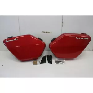 Set Alforjas Rojo Saturno Side Bolsa Par piaggio beverly Sin Cerradura - Imagen 1 de 4