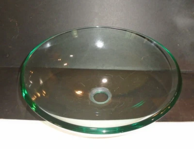 Fregadero de vaso de vidrio moderno - Tocador de baño - Foto 1 de 4