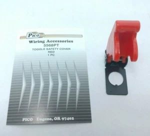 PICO WIRING 5568PT Toggle Switch Safety Cover Red Plastic - Picture 1 of 1