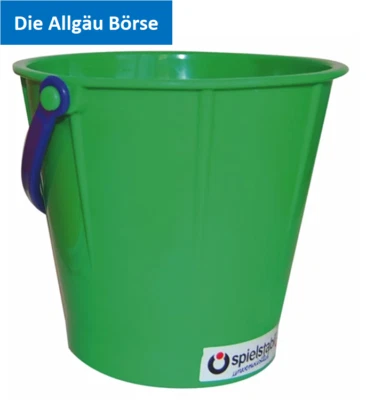 Spielstabil 7201 Eimer groß classic grün 2,5l  Sandkasten Sandspielzeug Neu - Bild 1 von 2