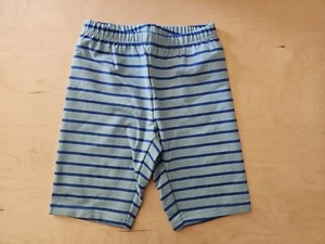 NWOT HANNA ANDERSSON BIKE SHORTS RAINCLOUD / LAKE BLUE STRIPES SIZE 100 4 - Picture 1 of 6