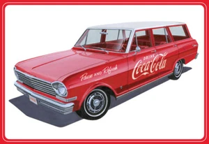 AMT Models 1353 1/25 Scale '63 Nova Wagon W/Cra Kit - Picture 1 of 1