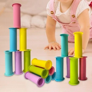 18 PCS Stacking Cup Set für Kinder frühzeitige Entwicklungsaktivitäten für 1 - Bild 1 von 7