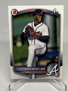 JHANCARLOS LARA BRAVES RC 1° carta 2025 BOWMAN PROSPECTS #BP-126 - Foto 1 di 1