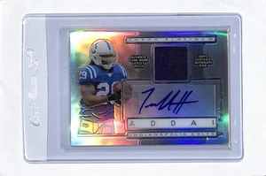 2009 Topps Platinum Joseph Addai Patch Autogramm /110 Indianapolis Colts - Bild 1 von 2