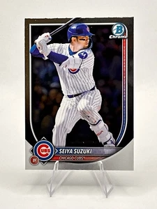 Bowman Chrome Seiya Suzuki Chicago Cubs 2025  - Imagen 1 de 2
