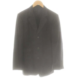 MARGARET HOWELL Navy Wool Striped Tailored Jacket Size M Made in Japan - Picture 1 of 8