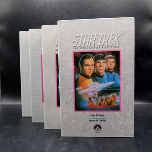 Star Trek The Original Series VHS 1990 New Sealed Vintage Set of 4 - Picture 1 of 8