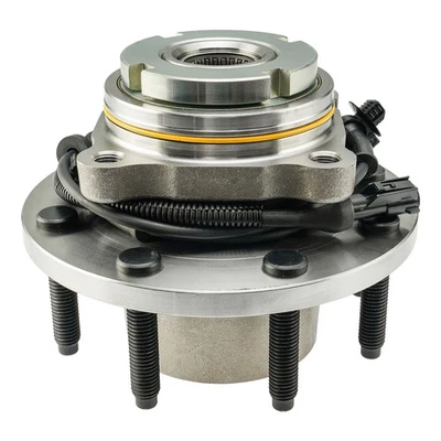 Conjunto de rolamento de cubo de roda dianteira para 2000-2003 Ford F-250 F-350 Super Duty ABS - Imagem 1 de 4