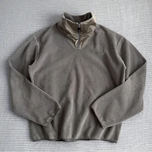 Giorgio Armani Vintage Neve Fleece Outdoor Jacket Size 54 Vintage 90's Gray - Picture 1 of 24