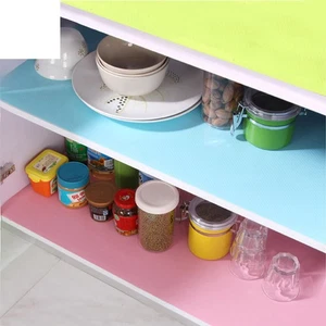 DIY Non-Slip - EVA Shelf Liner Kitchen Cabinet Drawer Liners Mat Waterproof - Picture 1 of 11