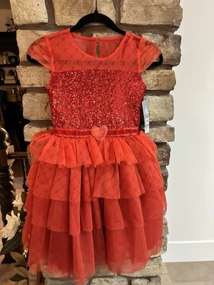 Vestido de vacaciones Disney Store Deluxe Descendants: The Rise of Red 7-8 Foto 1 de 4