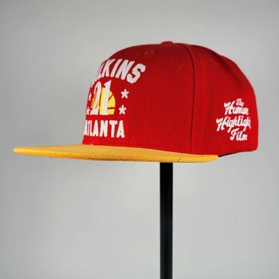 NUEVO CON ETIQUETAS Roots Of Fight Dominique Wilkins Atlanta Hawks Snapback Gorra Sombrero Foto 1 de 4