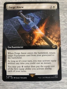 MTG Magic 1 x Forge Anew #349 x 1 - LTR - Borderless FREE SHIPPING - Picture 1 of 6