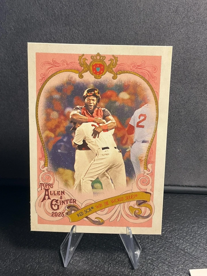 2025 Topps Allen & Ginter Sweet Victory SV-8 David Ortiz, Boston Red Sox - Image 1 of 1
