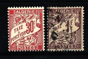 ALGERIEN - 1926-1927 - Steuermarken - Bild 1 von 1