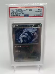 2017 Pokémon Best of XY Lugia Reverse Holo #102/171 Gem Mint PSA 10 - Picture 1 of 2