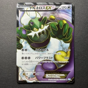Pokemon Black and White BW4 SR 1st Edition Tornadus EX 073/069 Japanese Full Art - Bild 1 von 11