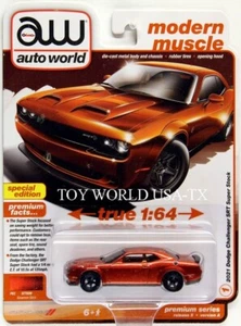 Auto World MODERN MUSCLE 2021 Dodge Challenger SRT Super Stock #1 R5/Version A - Picture 1 of 1