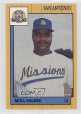 1990 Grand Slam San Antonio Mission Mica Valdez #28