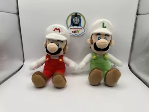 Super Mario Bros Fire flower Mario And Luigi Plush - Picture 1 of 6