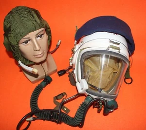 High Altitude Mig Fighter Pilot Flight Helmet Tk-1 Anti-Schwerkraft Fluganzug - Bild 1 von 16