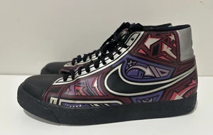 Nike Hombre Talla 9.5 Blazer Alto Madera de Cerezo Ilustrado Multicolor 315877-003 Zapatilla - Imagen 1 de 12