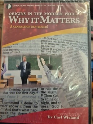 ORIGINS IN THE MODERN WORLD WHY IT MATTERS DVD RELIGIOUS CHRISTIAN DOCUMENTARY - Image 1 of 2
