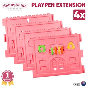 Baby Playpen Extension for Interactive Baby Play Room (Pink) - Picture 1 of 2