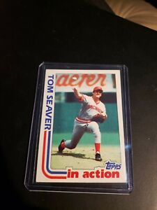 1982 Topps Tom Seaver Cincinnati Reds #31 Baseball Card