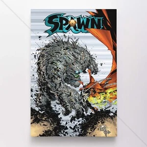 Spawn 73 Poster Canvas Comic Book Cover Art Print #A - Picture 1 of 4