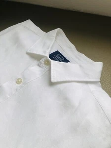 Charles Tyrwhitt Linen Short Sleeve Shirt - Large - Classic Fit - White - Picture 1 of 4