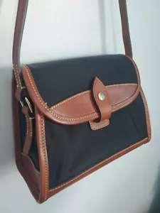 Dooney and Bourke Wayfarer Flap Crossboy Black W/out Long Strap - Picture 1 of 19