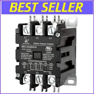 Reliable 40A 3 Pole Contactor with Class F Insulation for High Temp Applications - Picture 1 of 9