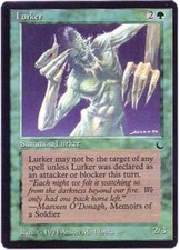 LURKER  X1  MAGIC MTG THE DARK  EXCELLENT/LIGHT PLAY (EX/LP)