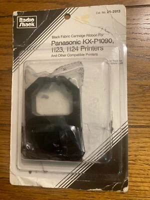 Panasonic KX-P1090, 1123, 1124 printers Black Printing Ribbon Replacement by RS - Image 1 of 4