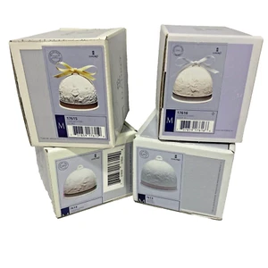 NUEVO EN CAJA Colección Vintage Lladro Porcelana Cuatro Estaciones 4 Campanas Adornos #7613-7616 - Imagen 1 de 7