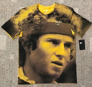 Nike Archive 8 John McEnroe T-Shirt Tennis Sportswear 928338 Rare Men's L Large - Picture 1 of 3
